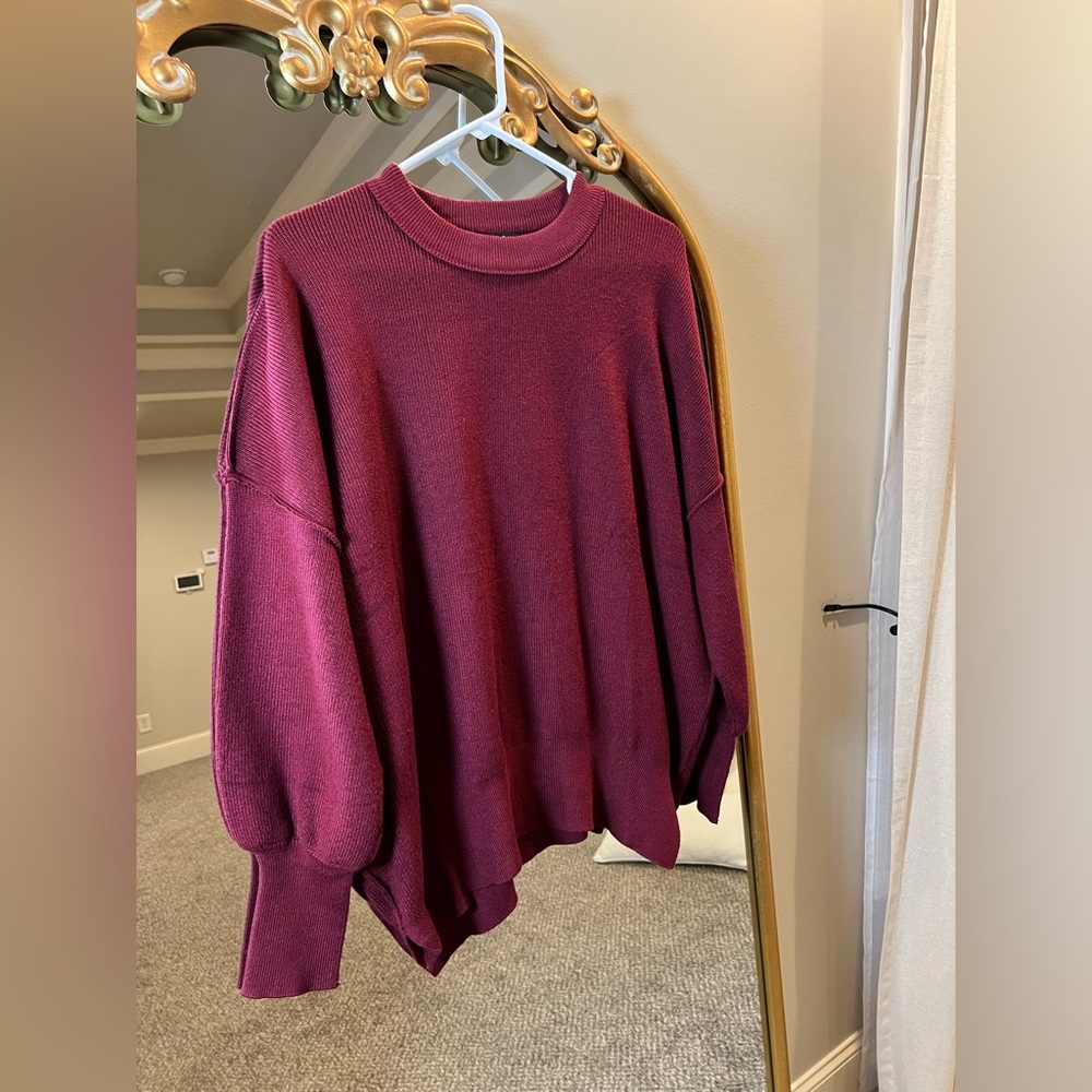 Red sweater